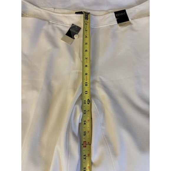 LANE BRYANT The Madison Straight Leg Trouser Ivory Women 20 Stretch Career Pants - Picture 10 of 12